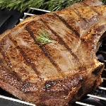 barbecue et plancha - cote de boeuf grillee