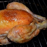 barbecue et plancha - volaille rotie