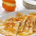 desserts - crepes suzette