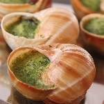 entree chaude - escargots persilles