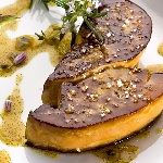 entree chaude - foie gras de canard poele
