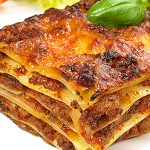 plat complet - lasagnes