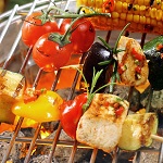 porc - brochettes mixtes