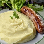 porc - saucisse puree